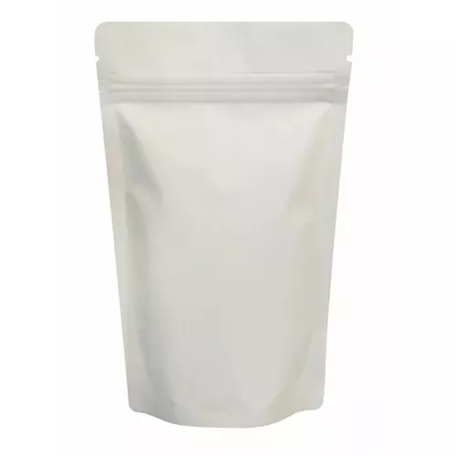Pungă Ziplock ALB MAT - 70g Pachet 100 buc