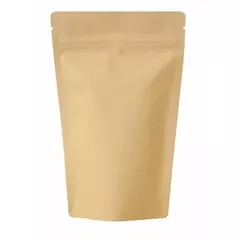 Pungă Ziplock Hârtie Kraft cu interior laminat - 40g Pachet 100 buc