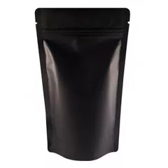 Pungă Ziplock NEGRU MAT - 250g Pachet 100 buc