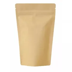Pungă Ziplock Hârtie Kraft cu interior laminat - 250g Pachet 100 buc